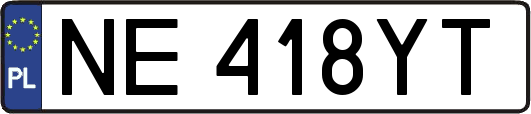 NE418YT