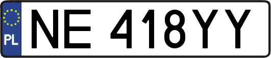 NE418YY