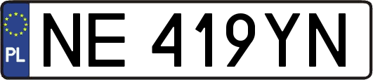 NE419YN