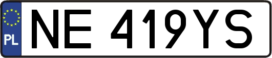 NE419YS