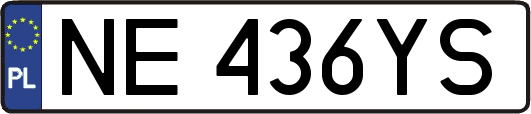 NE436YS