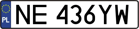 NE436YW