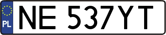 NE537YT