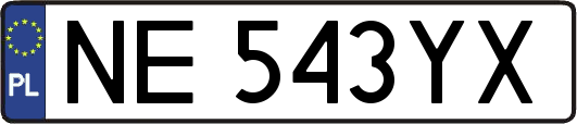 NE543YX