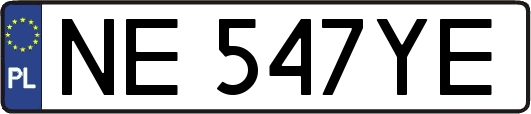 NE547YE