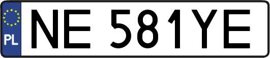 NE581YE