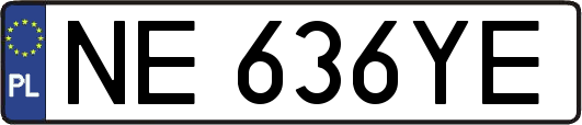 NE636YE