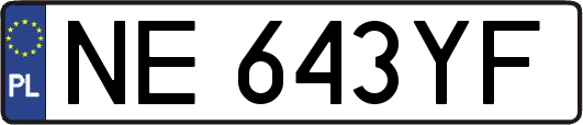 NE643YF
