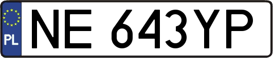 NE643YP