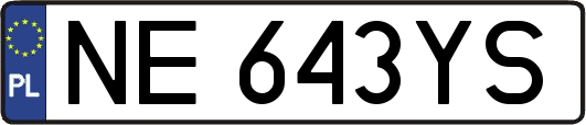 NE643YS