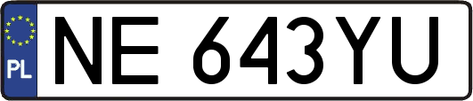 NE643YU