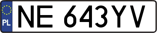 NE643YV