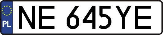 NE645YE