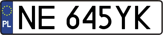 NE645YK