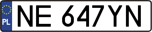 NE647YN