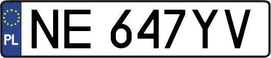 NE647YV