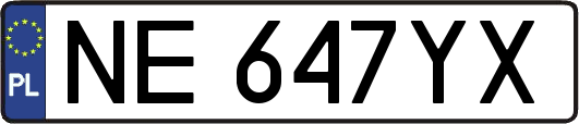 NE647YX