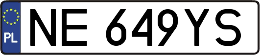 NE649YS