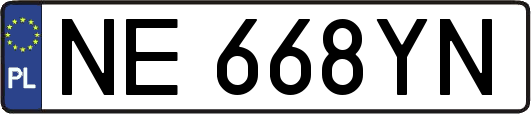 NE668YN