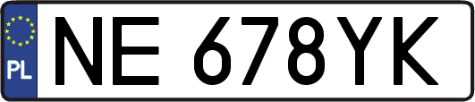NE678YK
