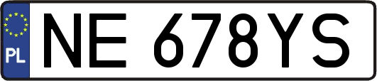 NE678YS