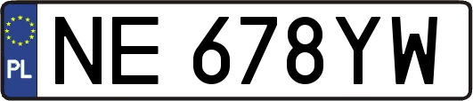 NE678YW