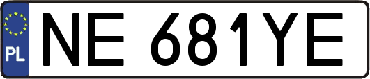 NE681YE
