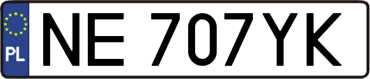 NE707YK