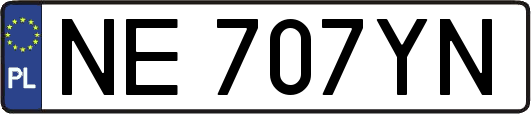 NE707YN