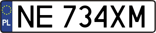 NE734XM