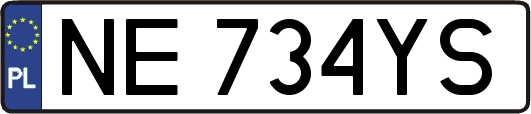 NE734YS