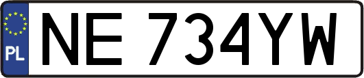 NE734YW