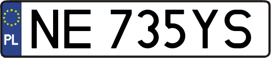 NE735YS