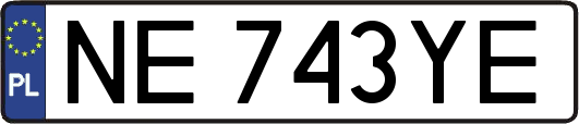 NE743YE