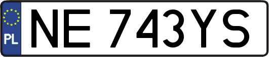 NE743YS