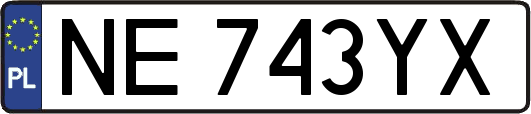 NE743YX