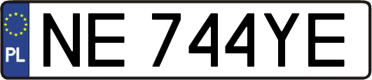 NE744YE