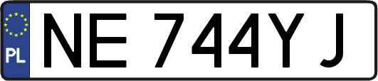 NE744YJ