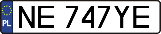 NE747YE