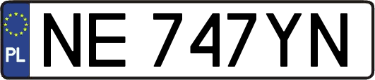 NE747YN