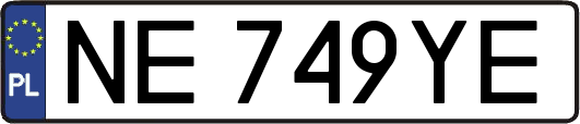 NE749YE