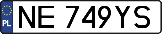 NE749YS