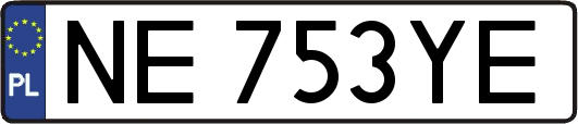 NE753YE
