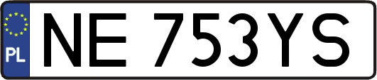 NE753YS