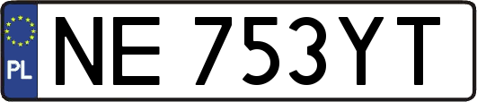 NE753YT