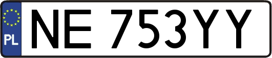 NE753YY