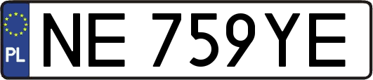 NE759YE