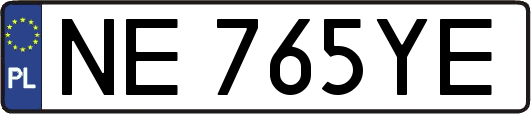 NE765YE