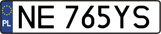 NE765YS