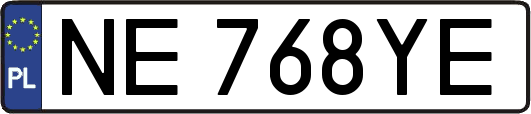 NE768YE
